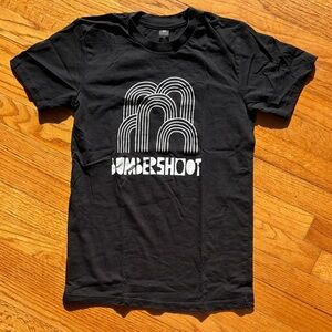 Bumbershoot Seattle Music Festival Black Graphic Tee - White Print